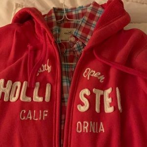 Hollister Bruno Mars long sleeve button down summertime Hoodie